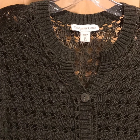 New XS Coldwater Creek sweater - Picture 2 of 4